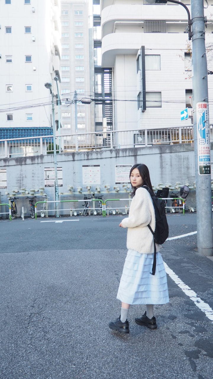 piano sweater in ivory ( pre-order )