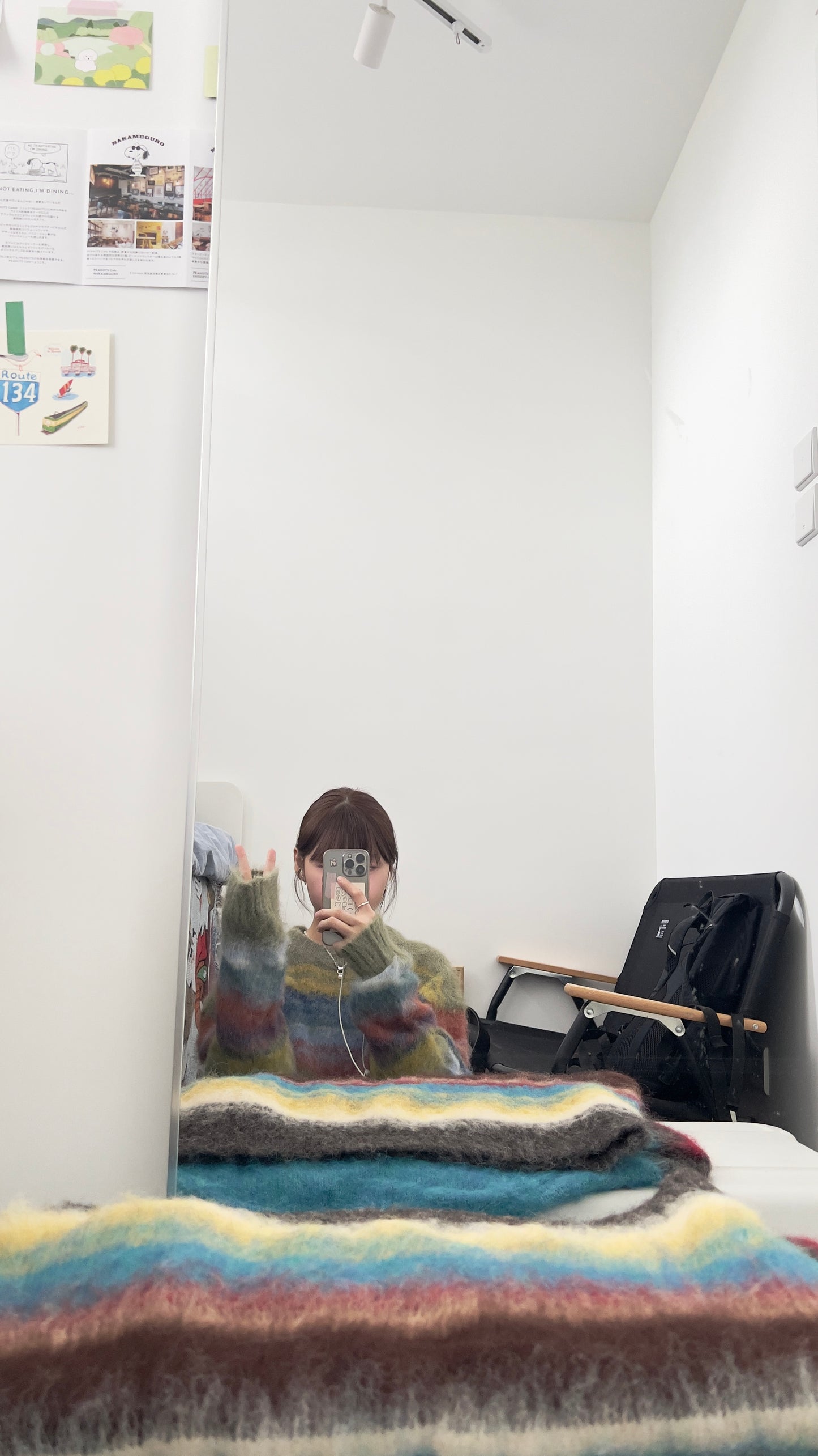 soren oversized sweater in green (pre-order)