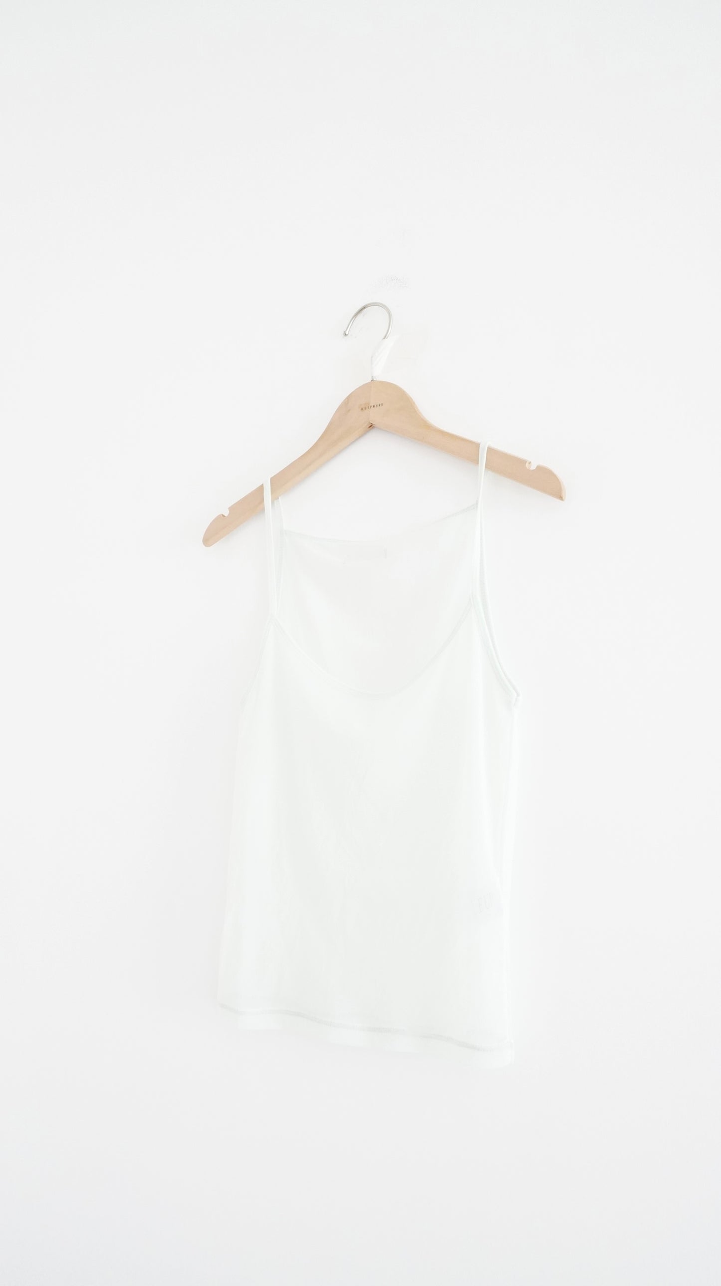 sheer camii top in mint