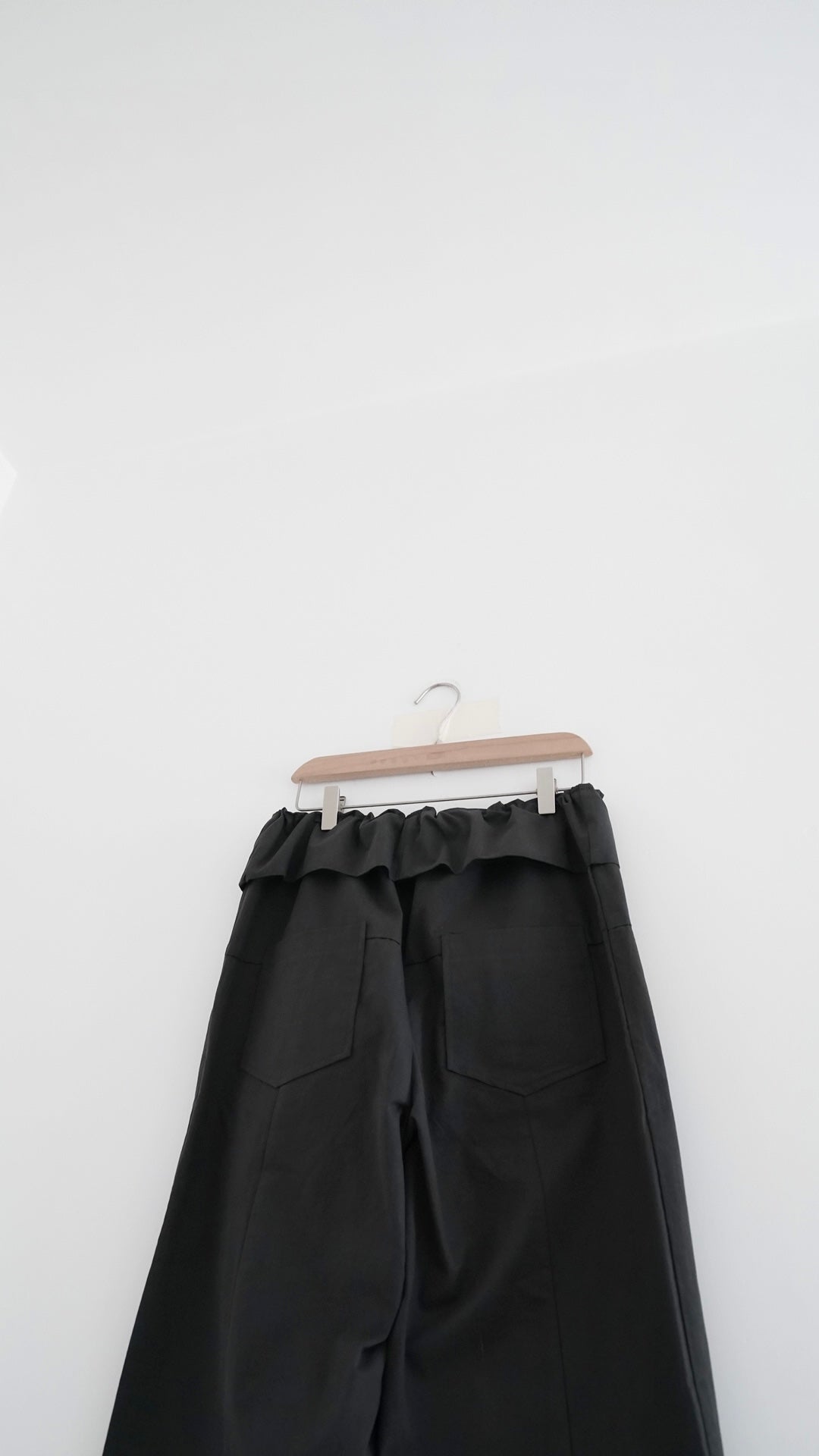 voss high end low waist vintage pants in charcoal (pre-order)