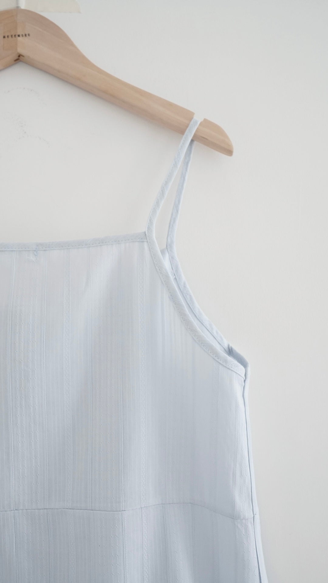 ore lace dress top in light blue (pre-order)