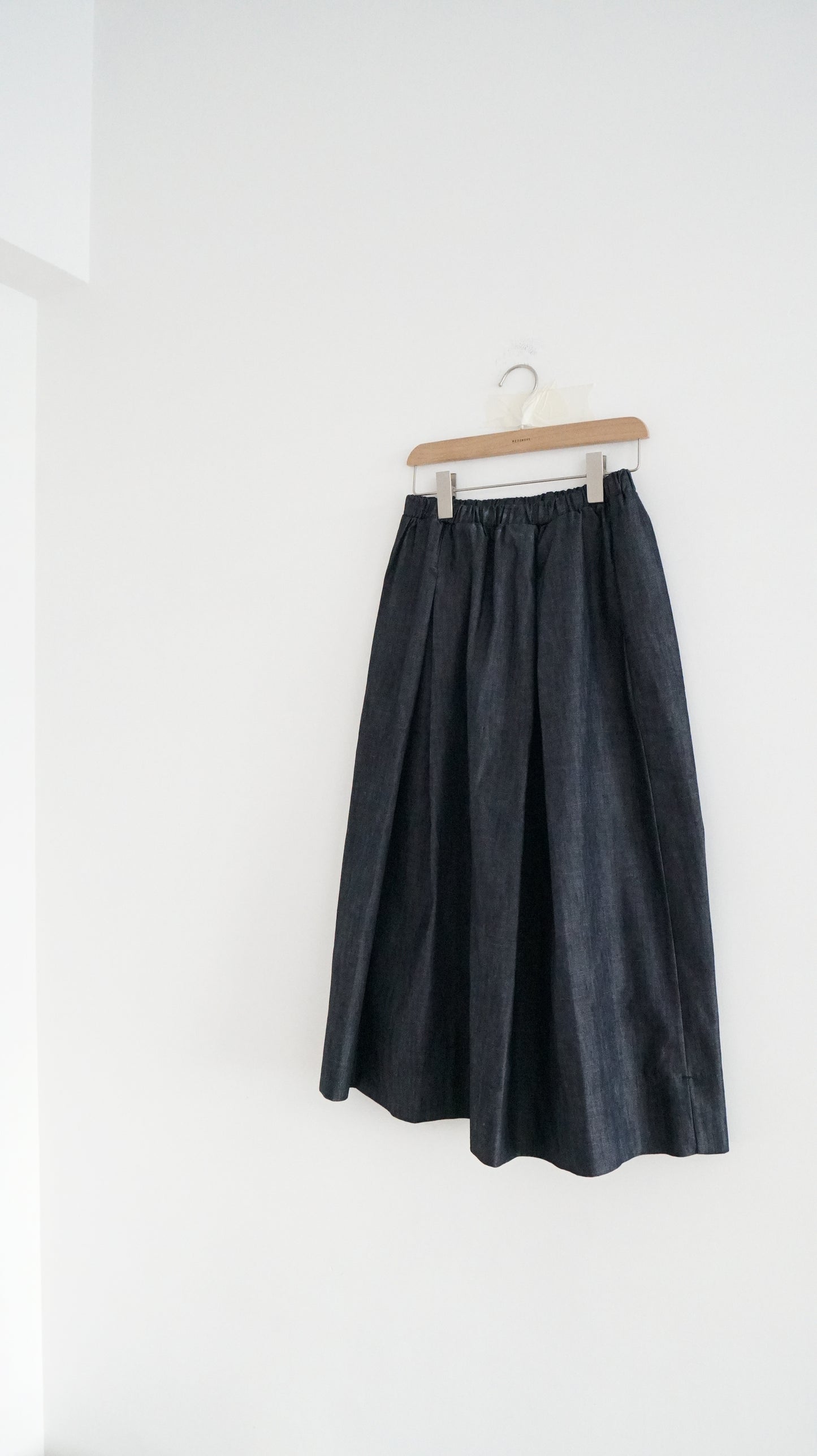 A-line skirt in denim (pre-order)