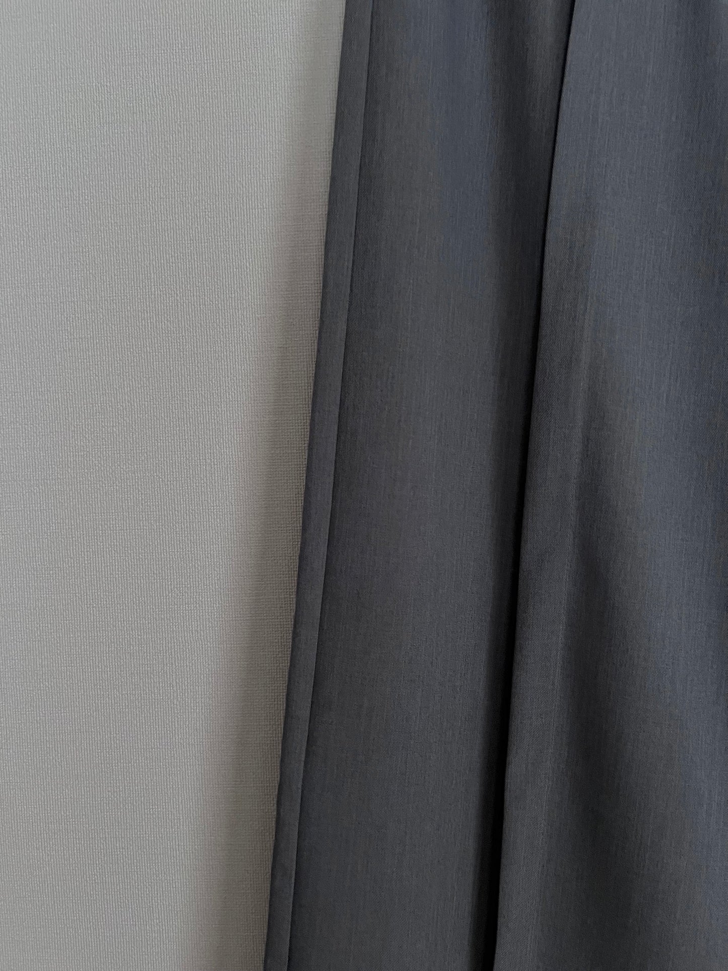 suit pocket straight-leg pants in dark grey (pre-order)