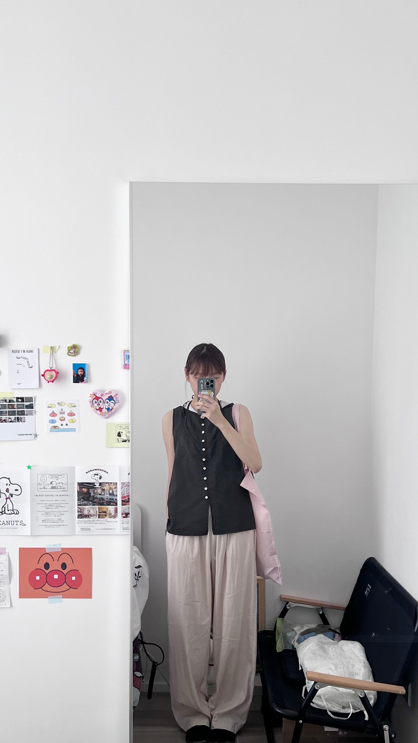 auren pants in dusty pink (pre-order)