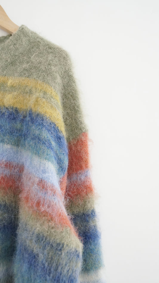 soren oversized sweater in green (pre-order)