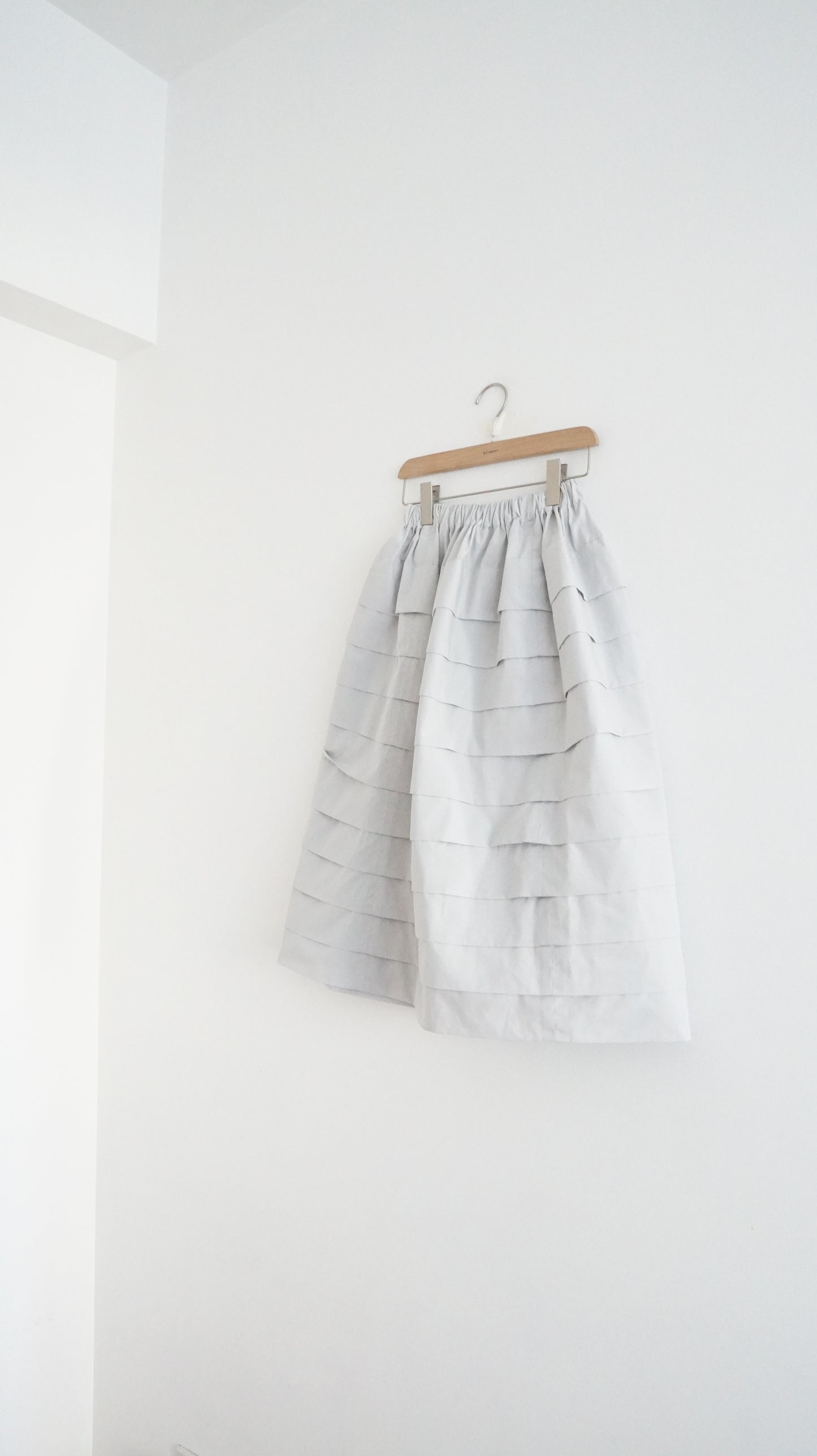 liisa skirt in light grey ( pre-order )