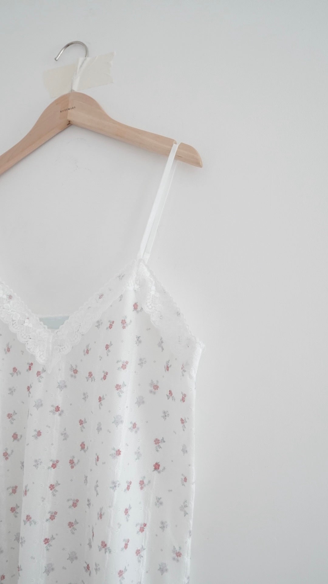 retro french lace floral dress top in white (pre-order)
