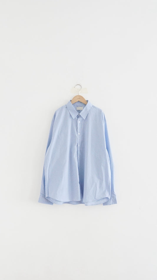 nara check shirt in sora (pre-order)
