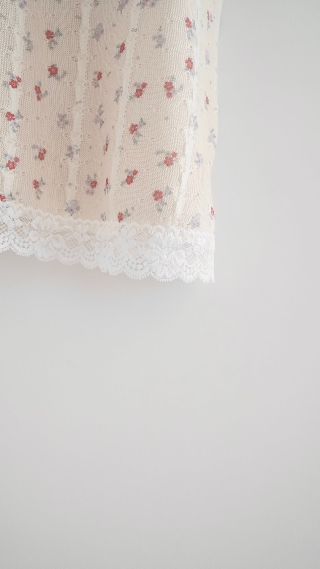 retro french lace floral dress top in yellow (pre-order)