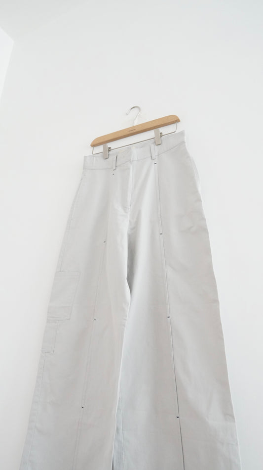 pleatline pants in grey (S)