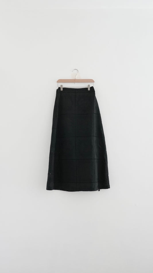 noir french romantic lace skirt in black (pre-order)