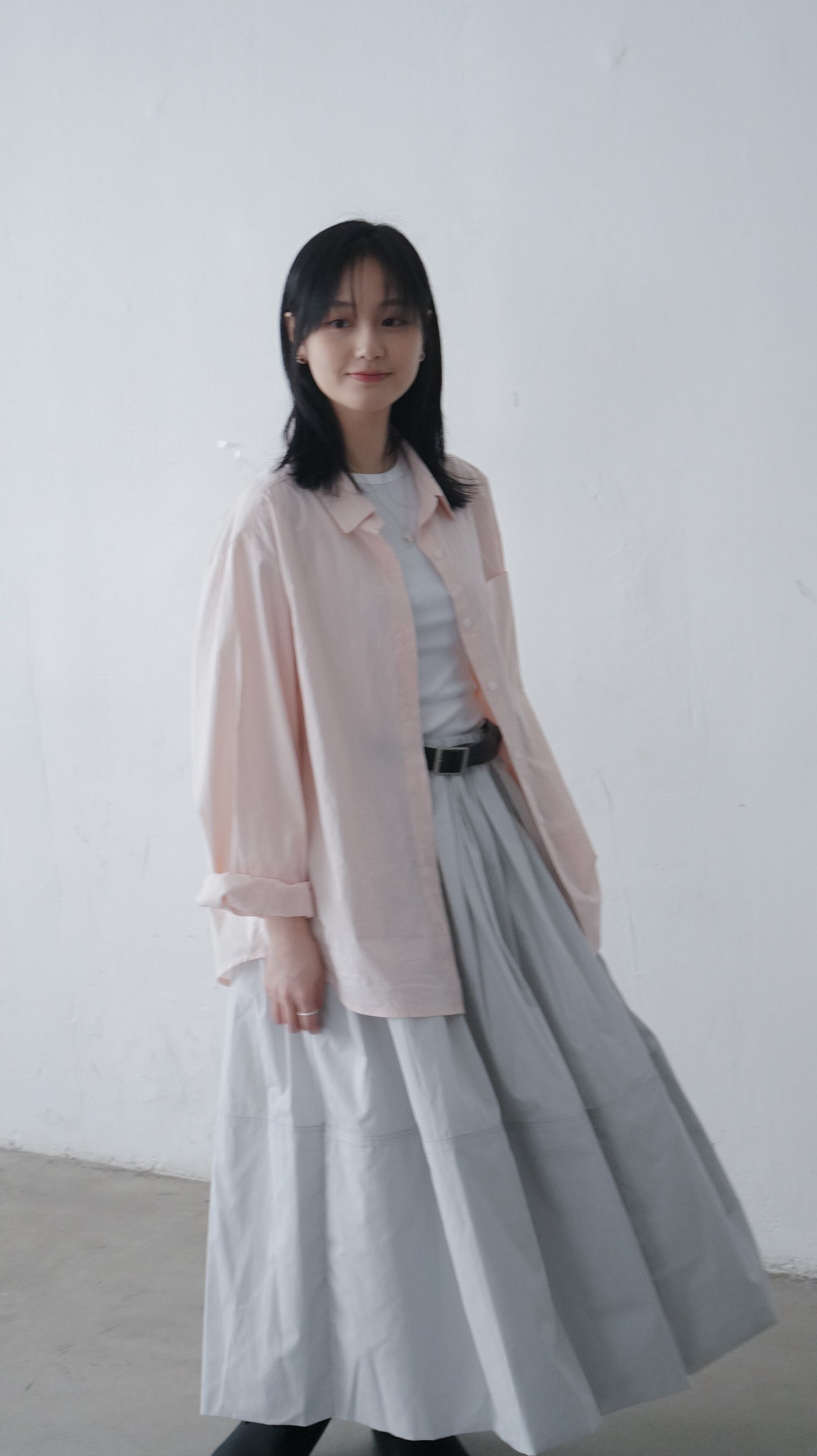 merry skirt in light grey