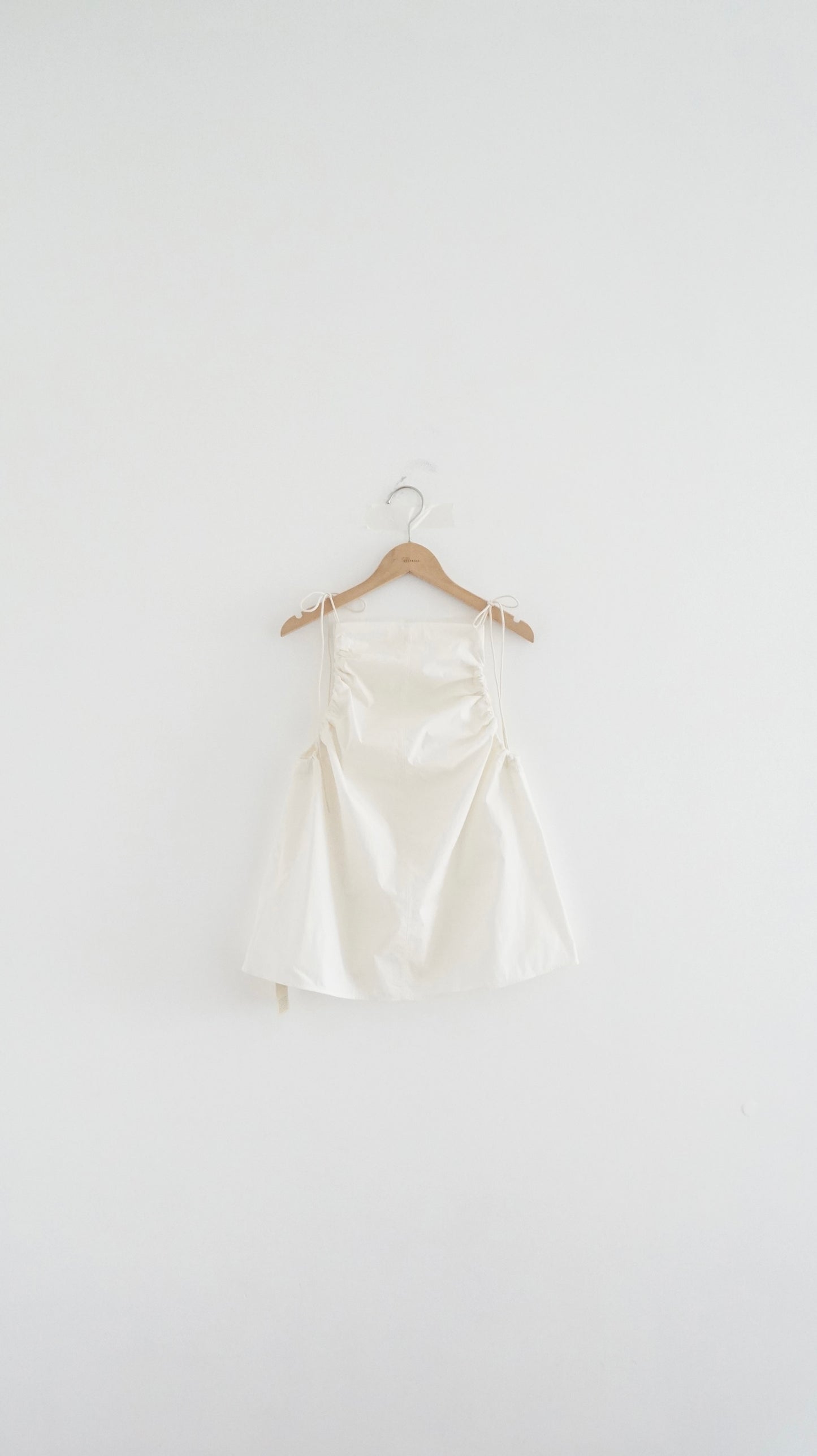 kelly high-end tank top in cream (pre-order)