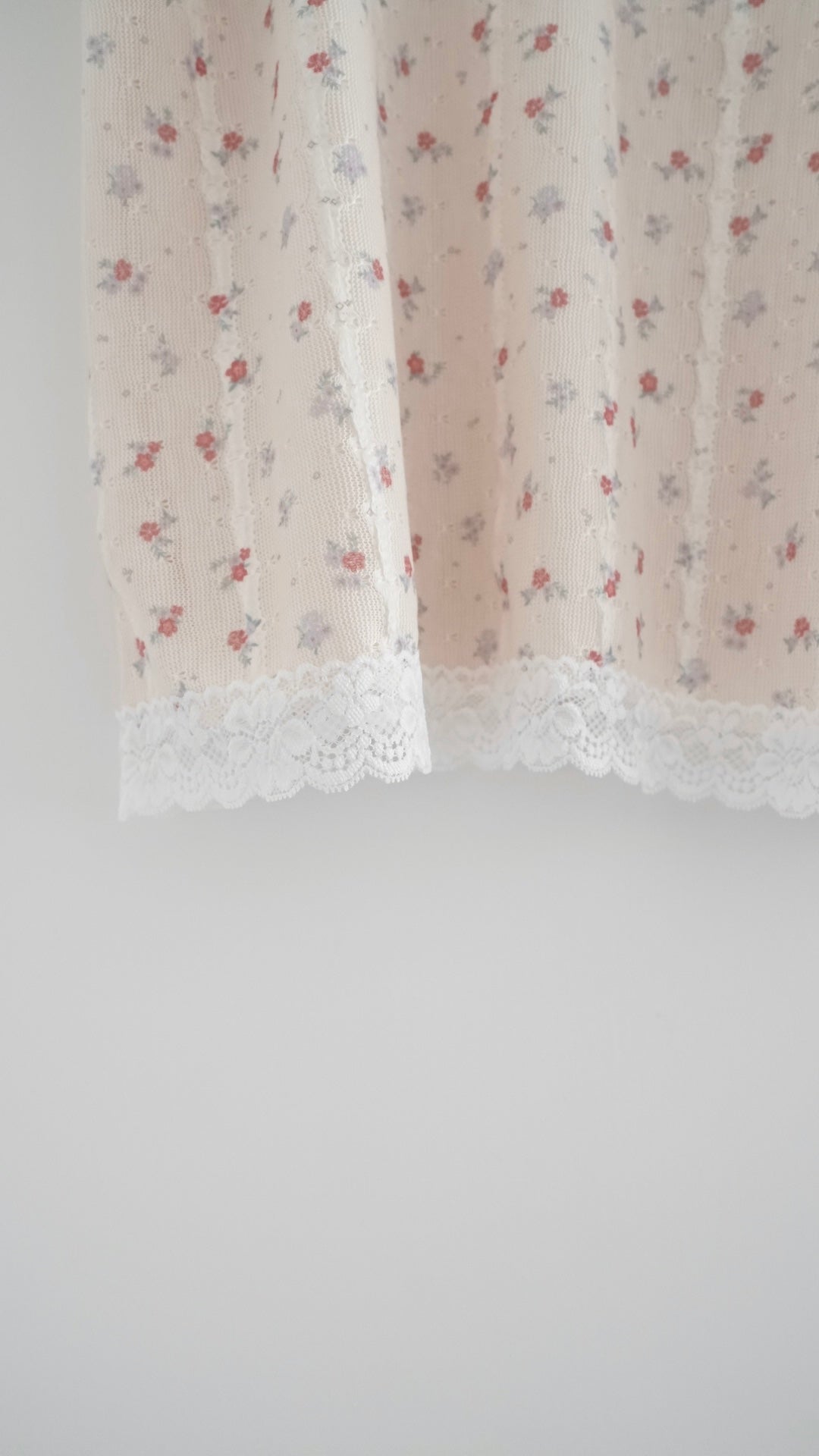 retro french lace floral dress top in yellow (pre-order)