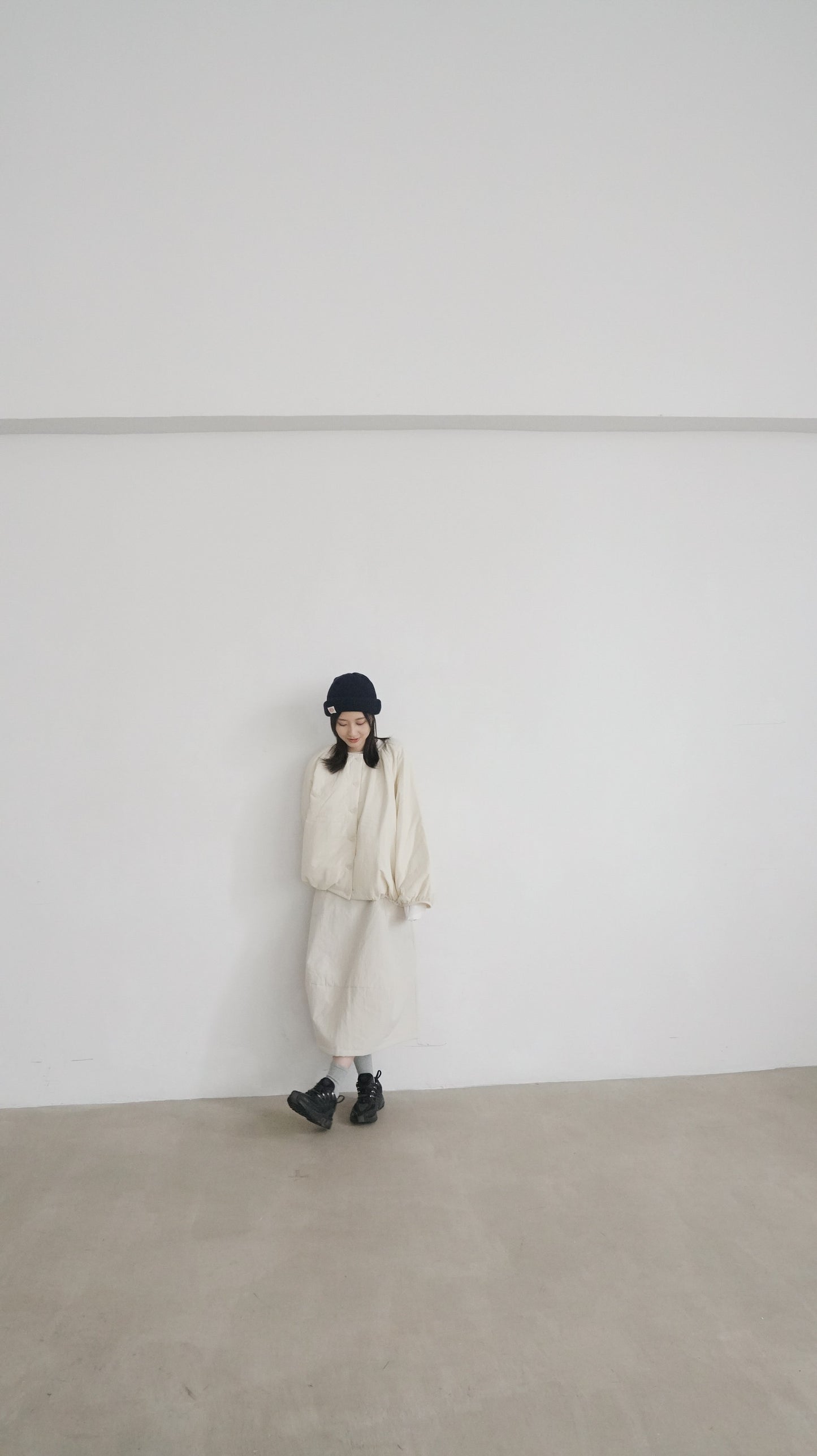 the cutest fluffy jacket in ivory (pre-order)