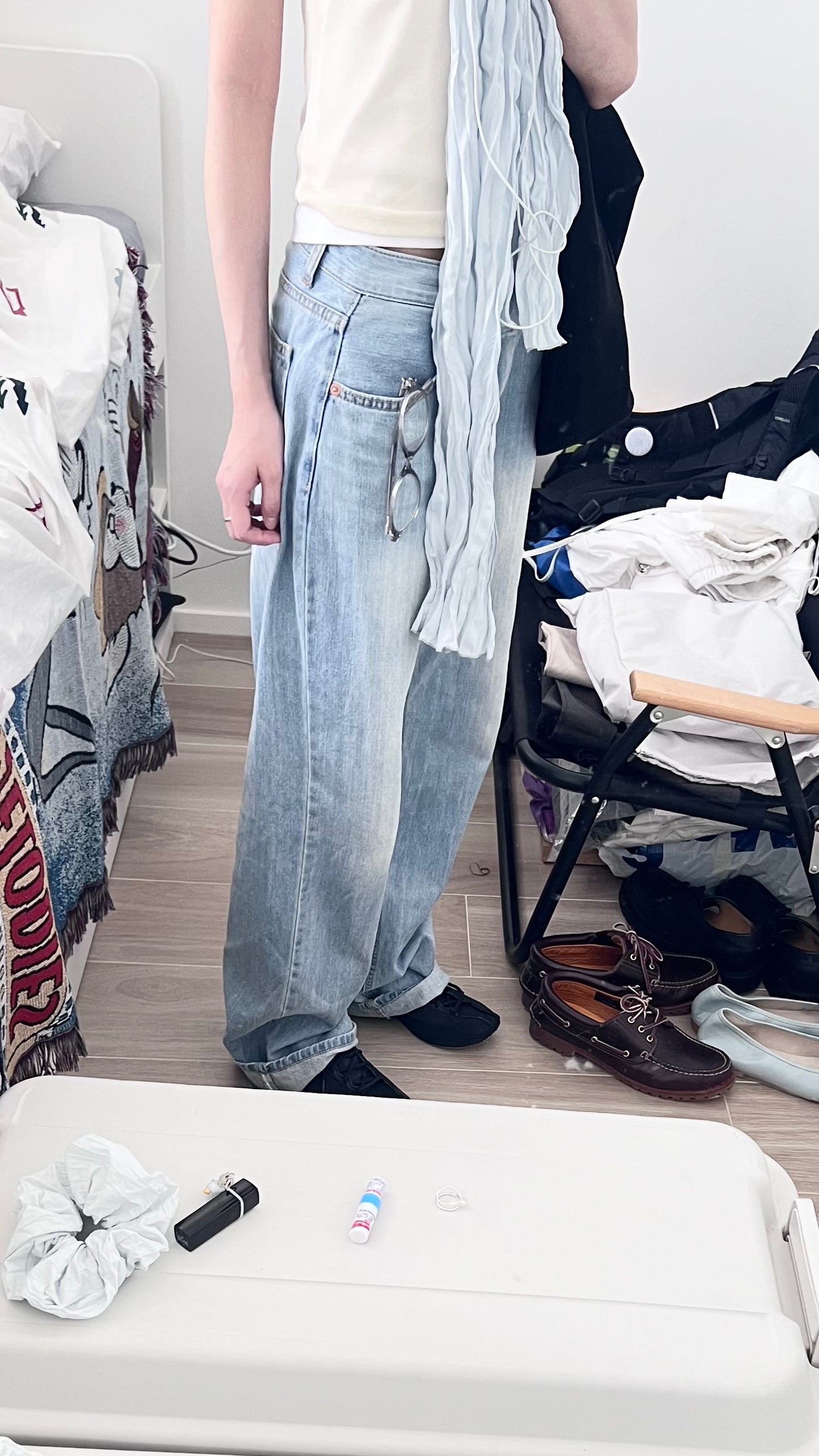 classic boyfriend jeans in denim (pre-order)