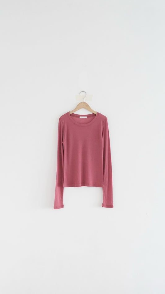 luca layering tee in veronica purple (pre-order)