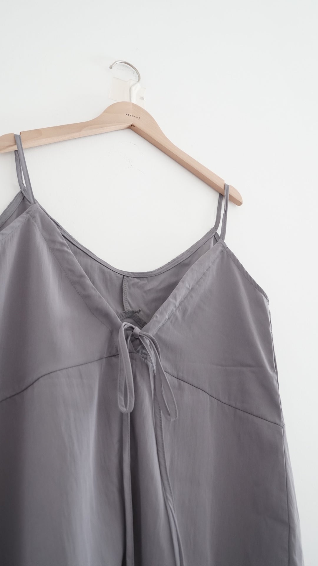 elara a-line camisole in charcoal (pre-order)