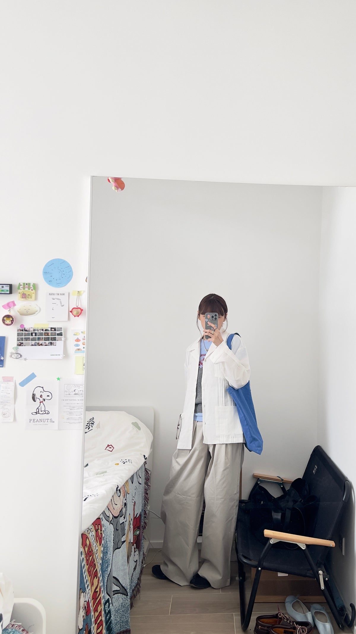 aster tailored linen jacket in white (pre-order)