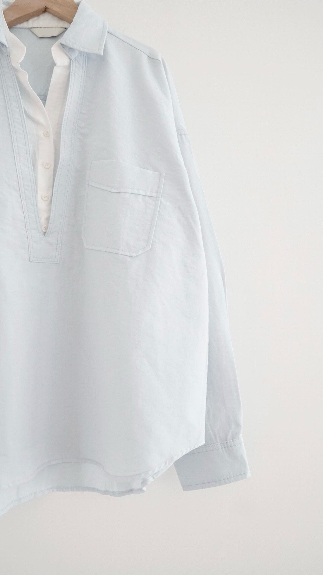 diana layered shirt in sora (pre-order)