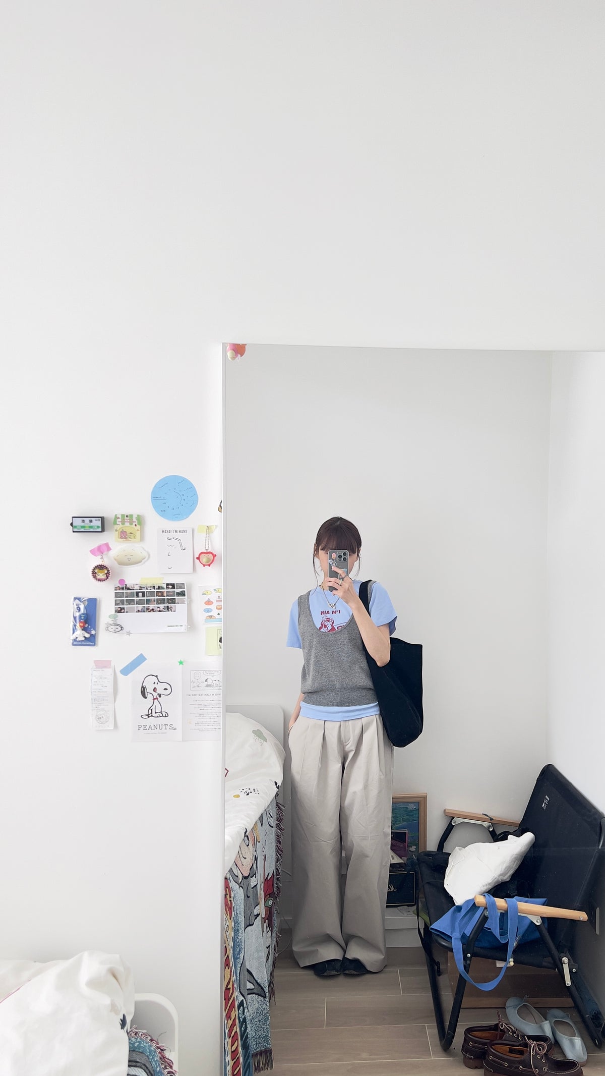 lucien round vest in grey (pre-order)