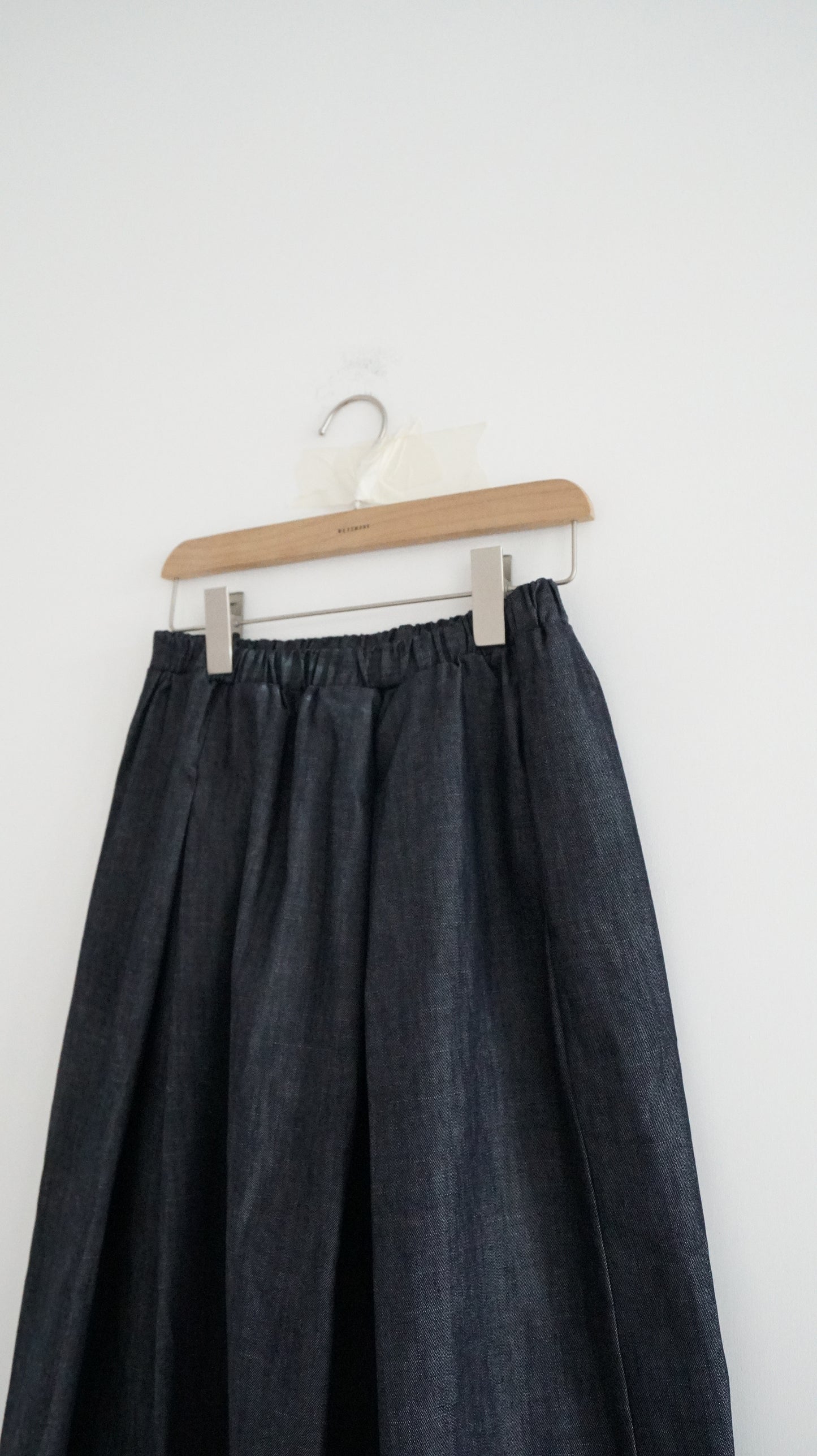 A-line skirt in denim (pre-order)