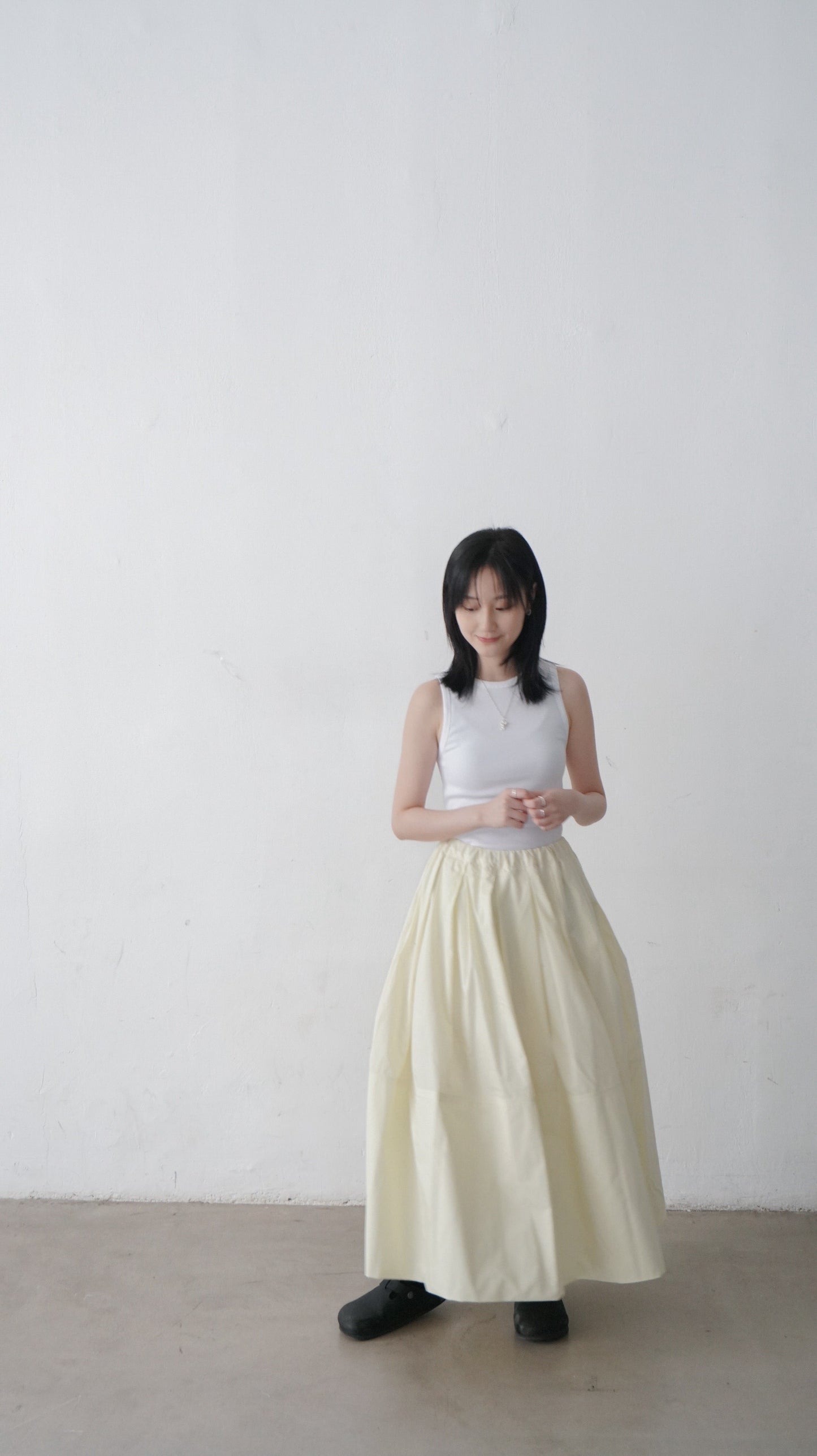 merry skirt in lemon