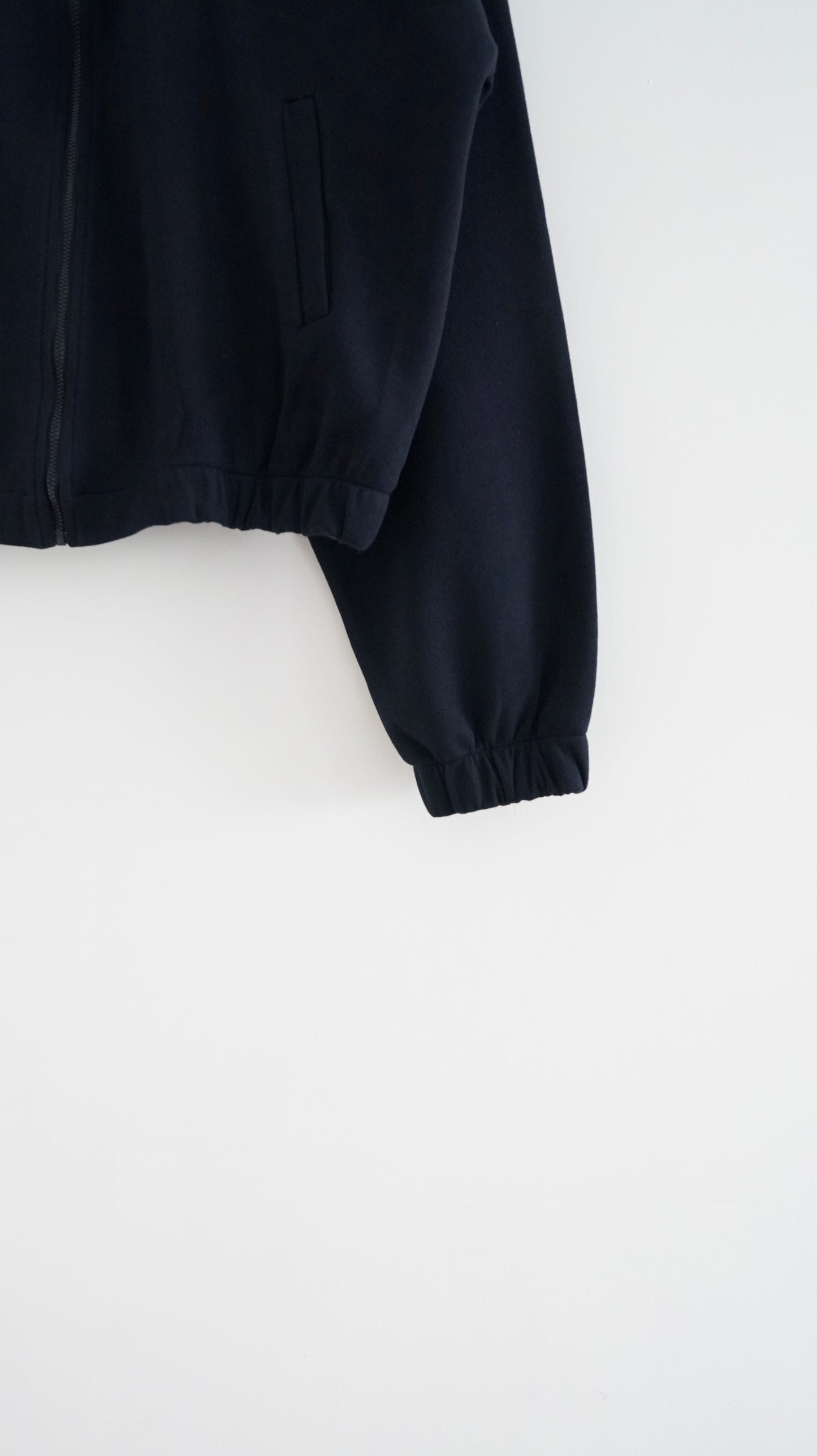 axel zip-up jacket in navy (pre-order)