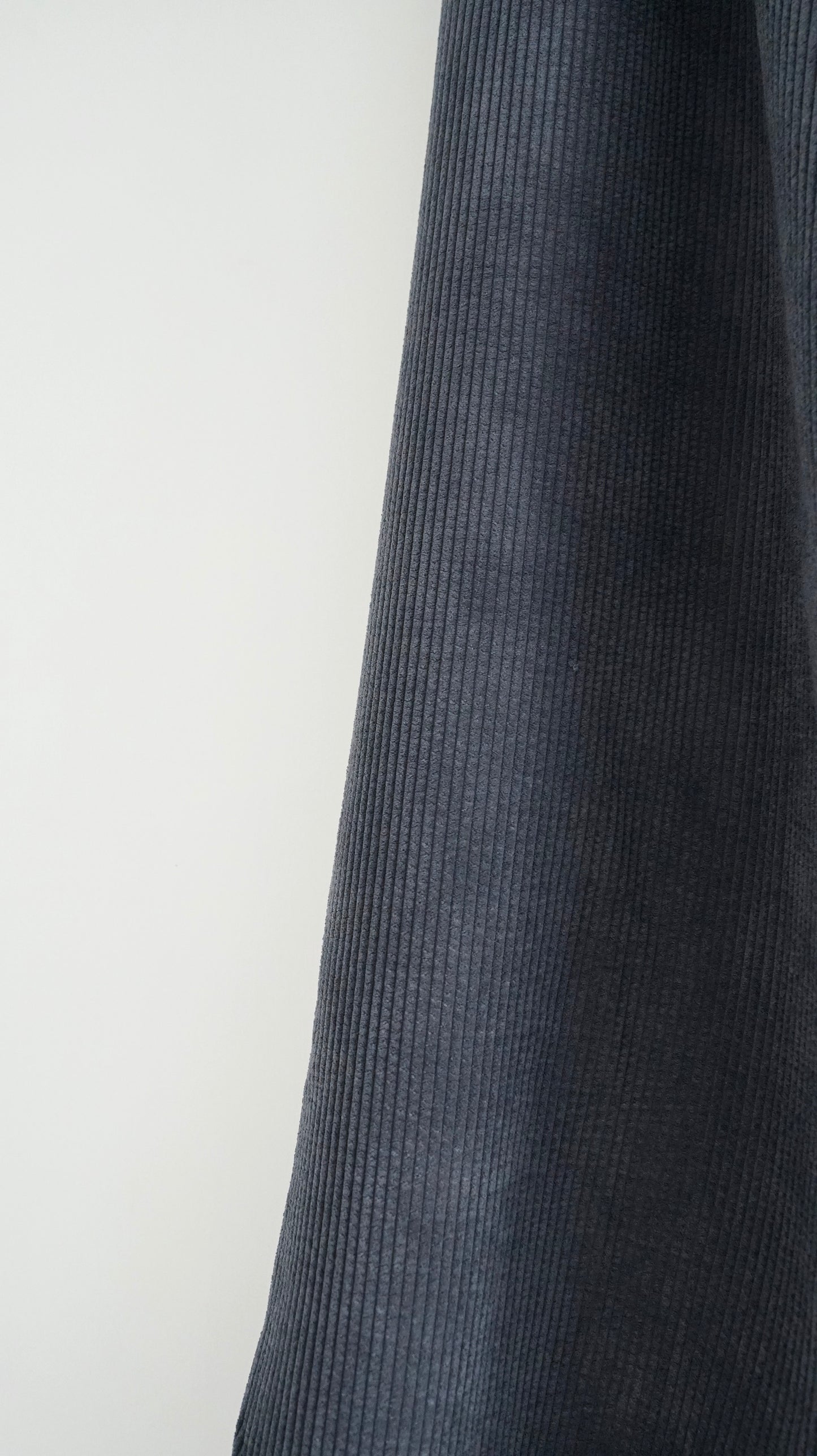 cozy corduroy wide pants in yale blue ( pre-order )