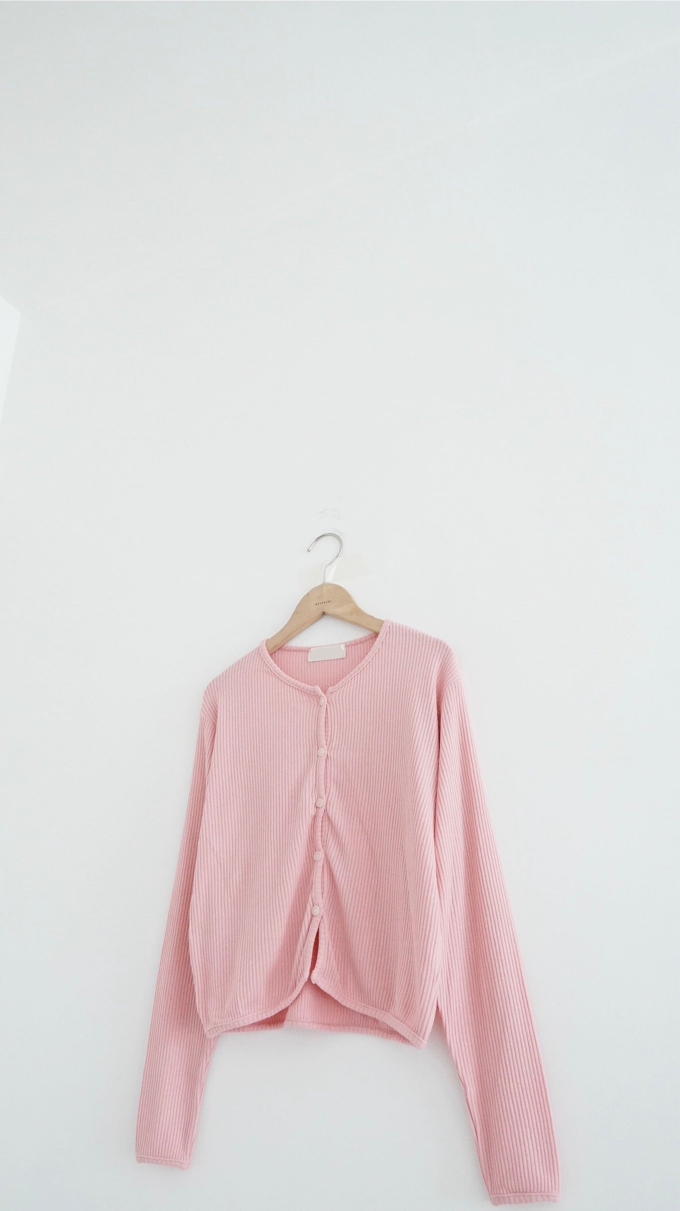 painted days cardigan in pink