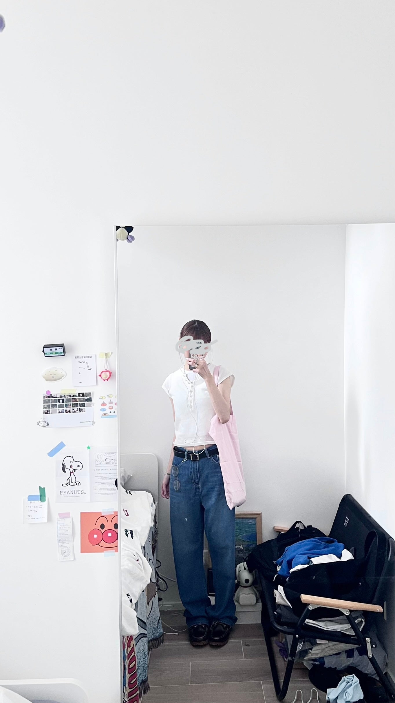soren minimalist button knit top in white (pre-order)