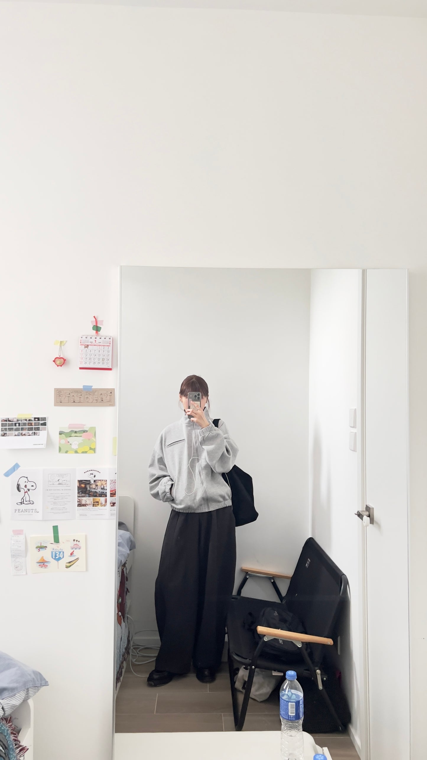 axel zip-up jacket in grey (pre-order)