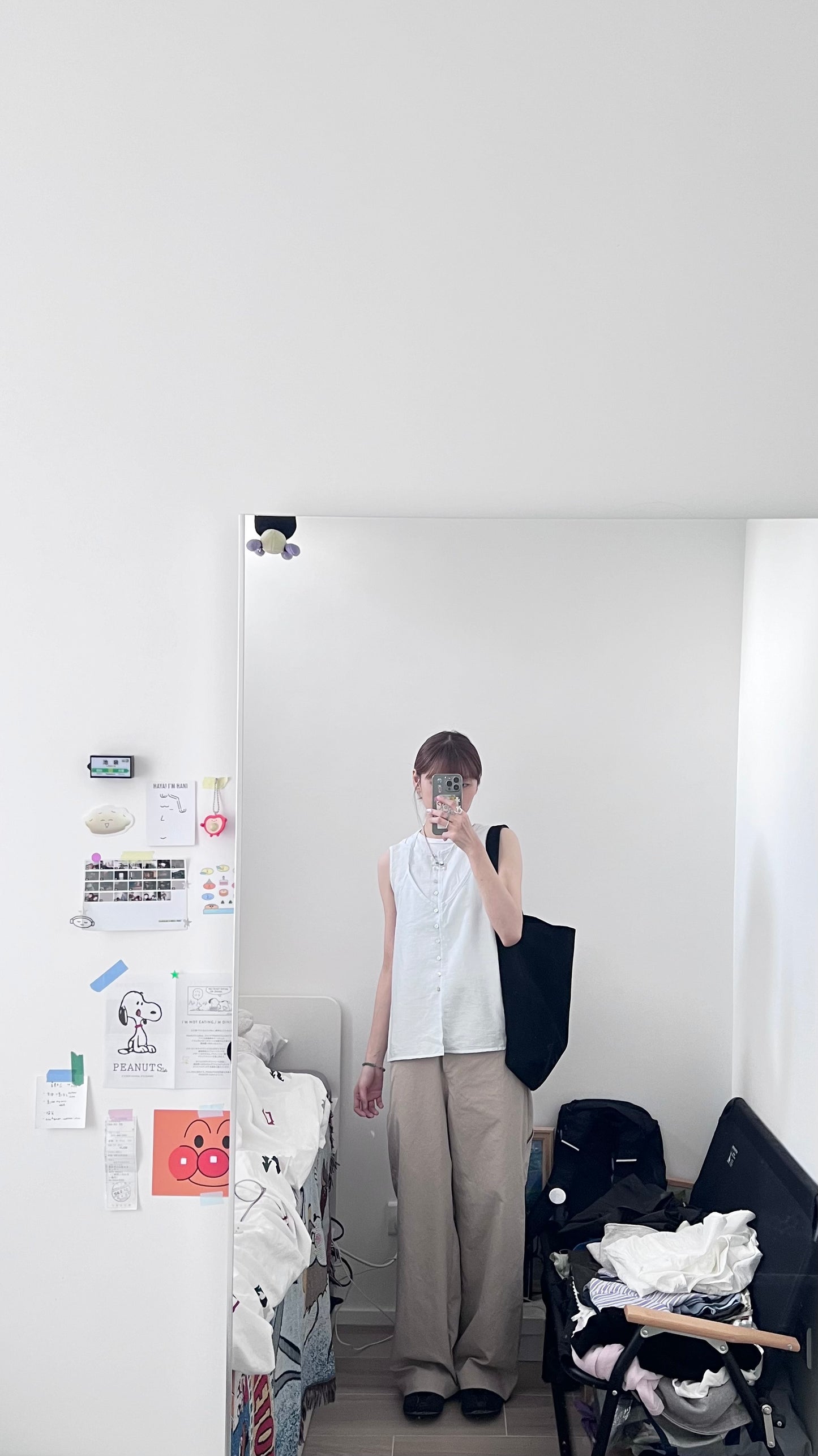 pearl sheer layering top set in sora (pre-order)