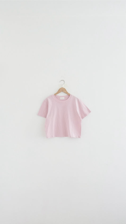 basic tee in pink