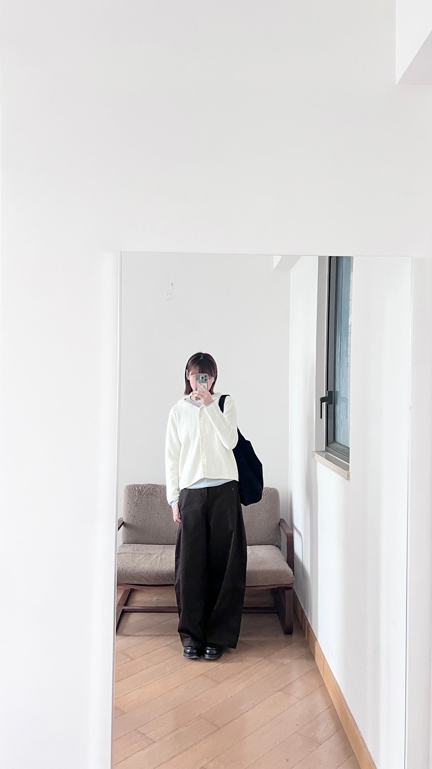 made-to-order ❇️ sculpted cocoon pants in brown (pre-order)