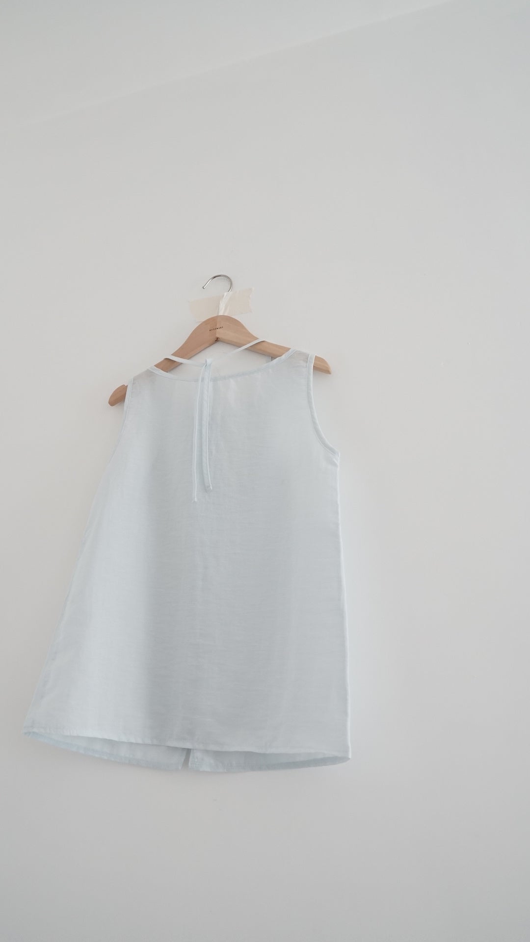 pearl sheer layering top set in sora (pre-order)
