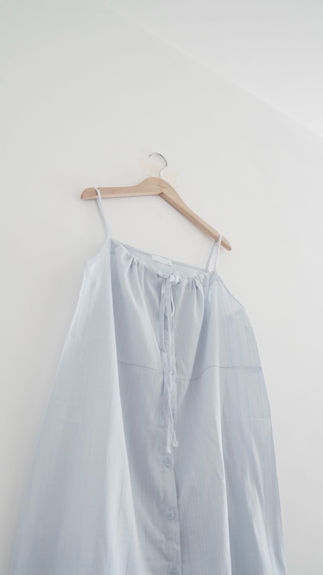 ore lace dress top in light blue (pre-order)