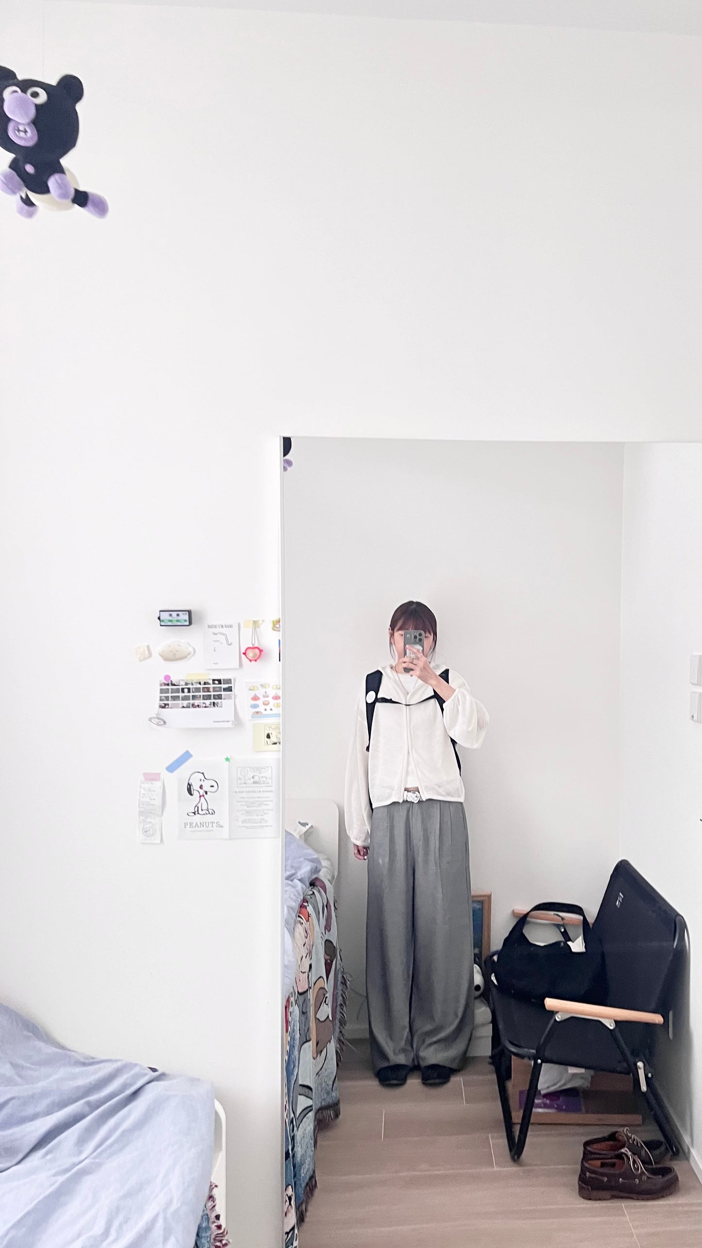 lucca linen blend sheer knit hoodie in white (pre-order)