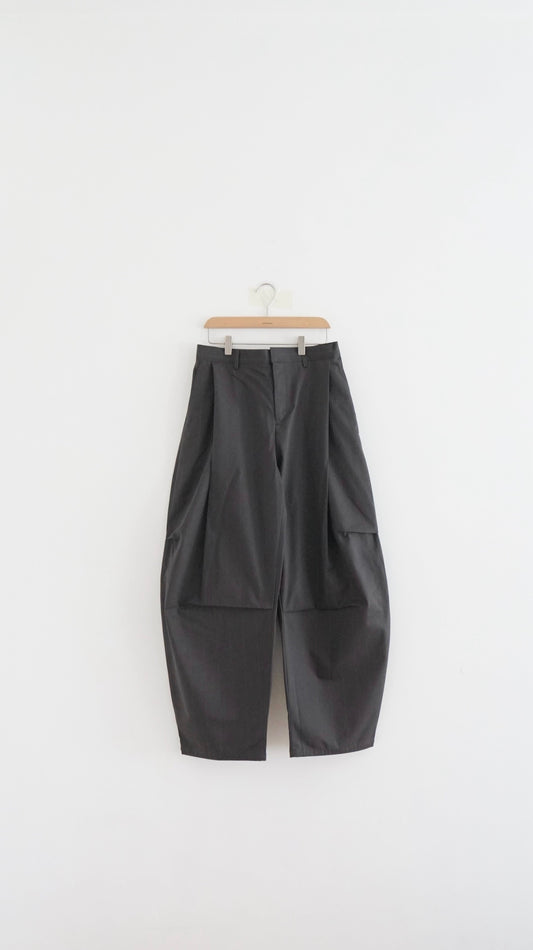 Elias stripe trousers in charcoal (pre-order)