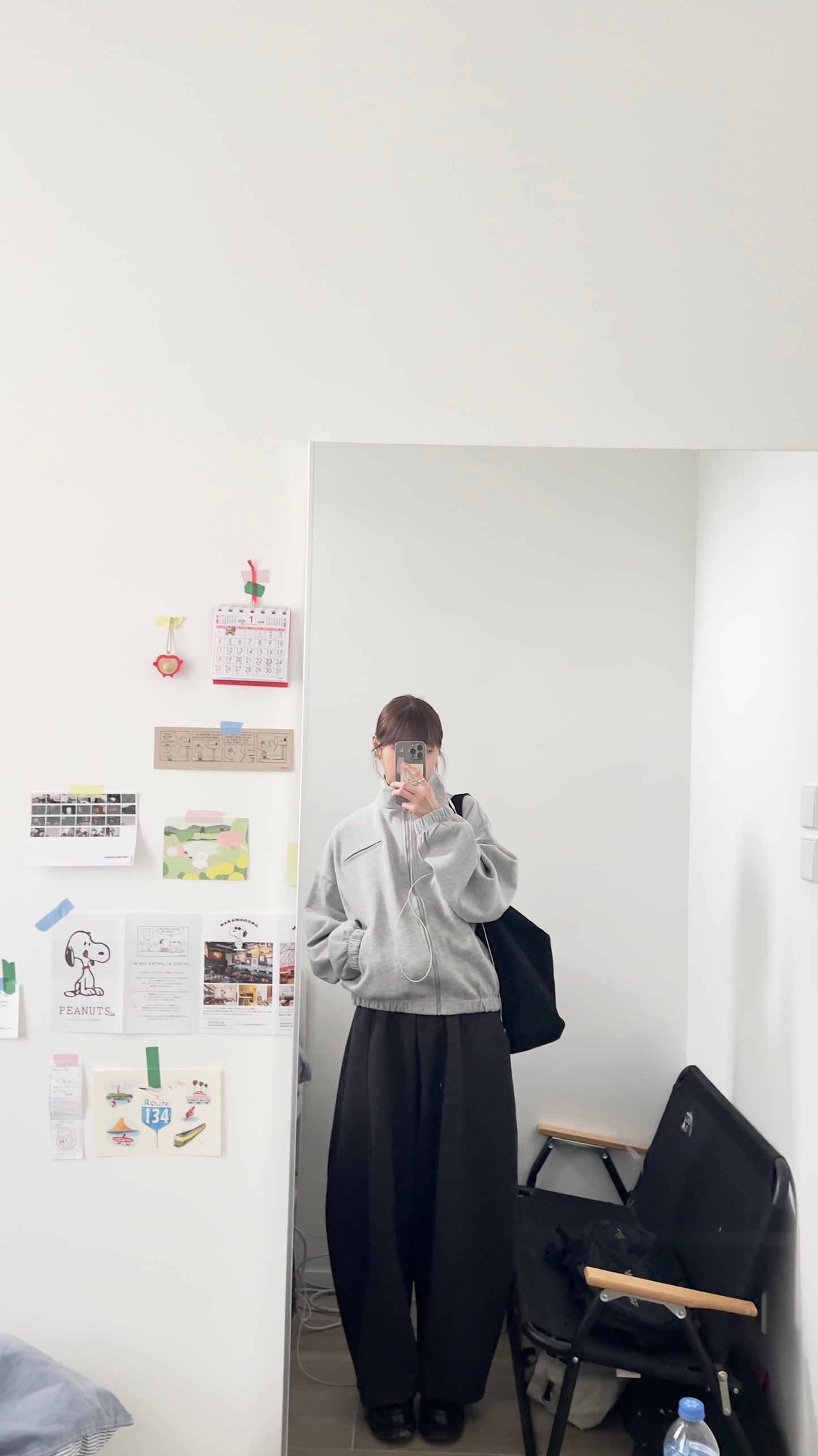 axel zip-up jacket in grey (pre-order)