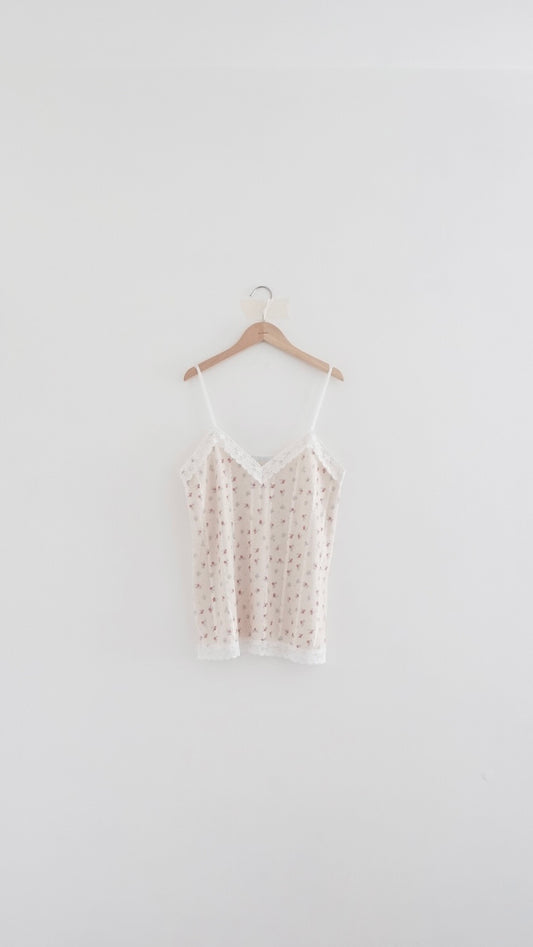 retro french lace floral dress top in yellow (pre-order)