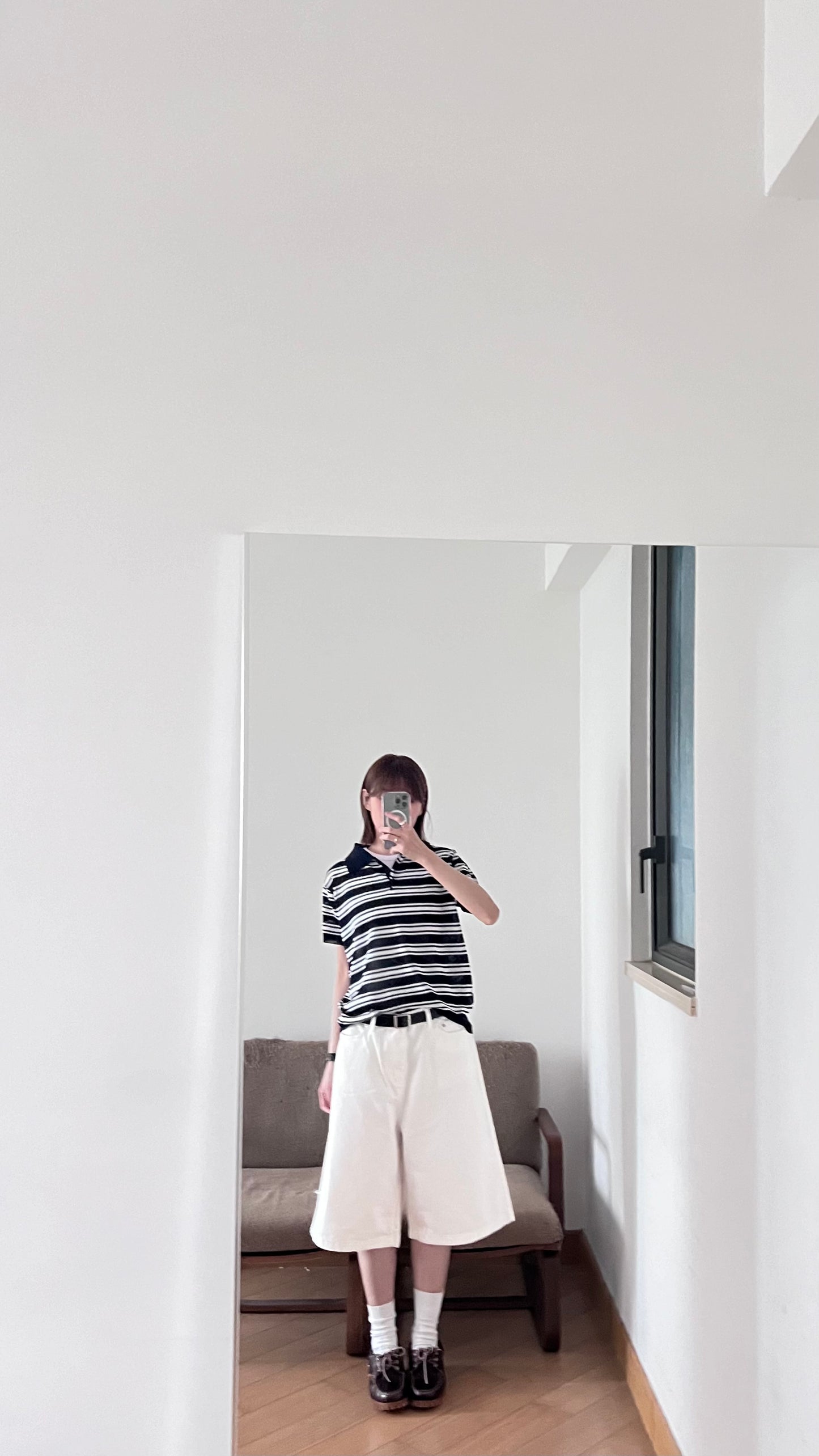 classic denim bermuda shorts (pre-order)