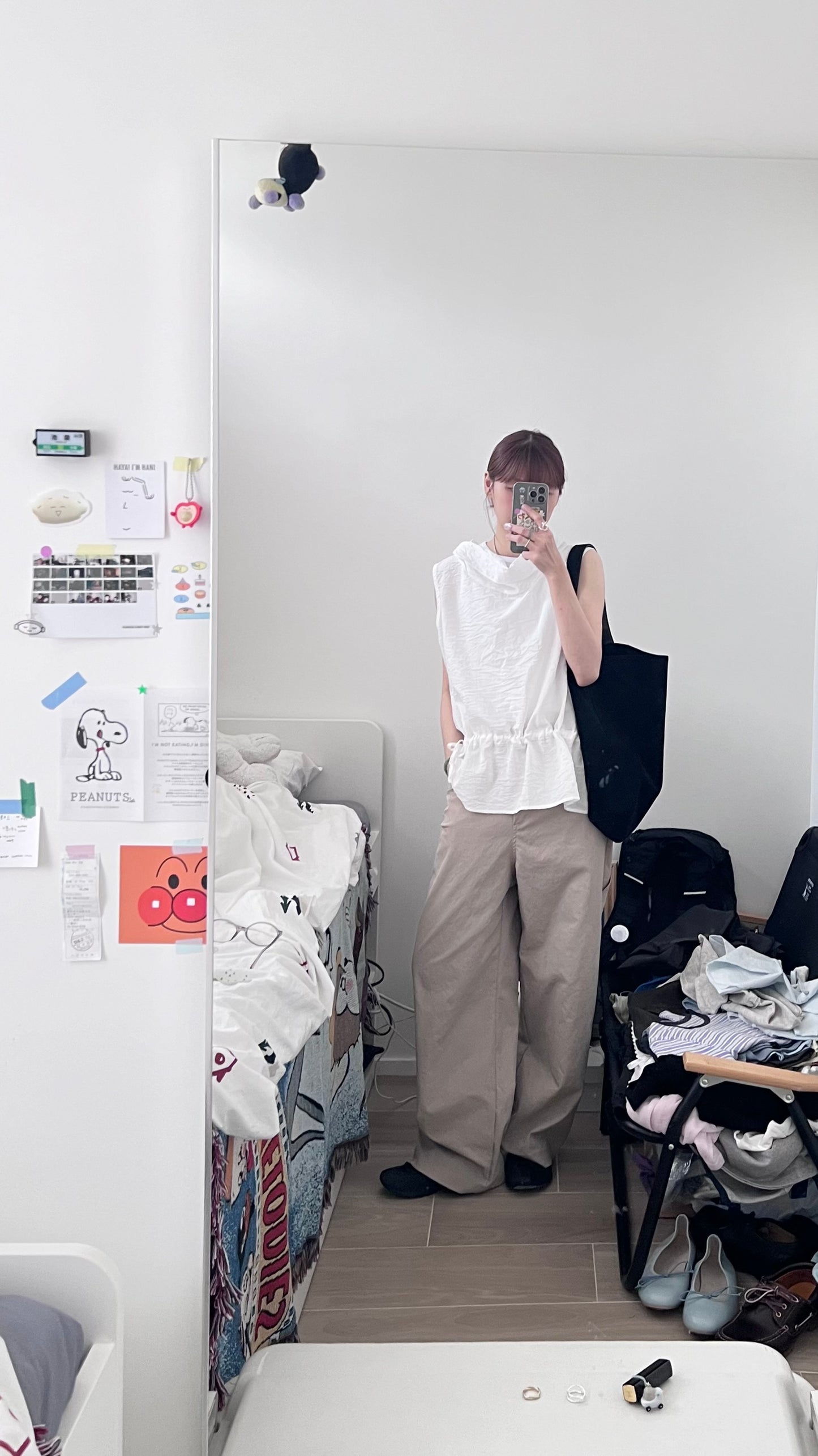 vera twill turtle tops in white (pre-order)