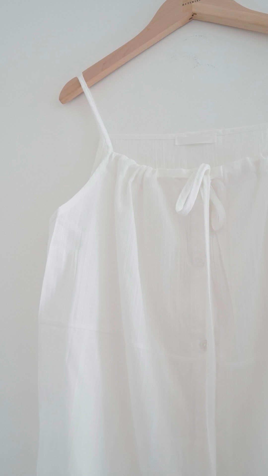 ore lace dress top in white (pre-order)