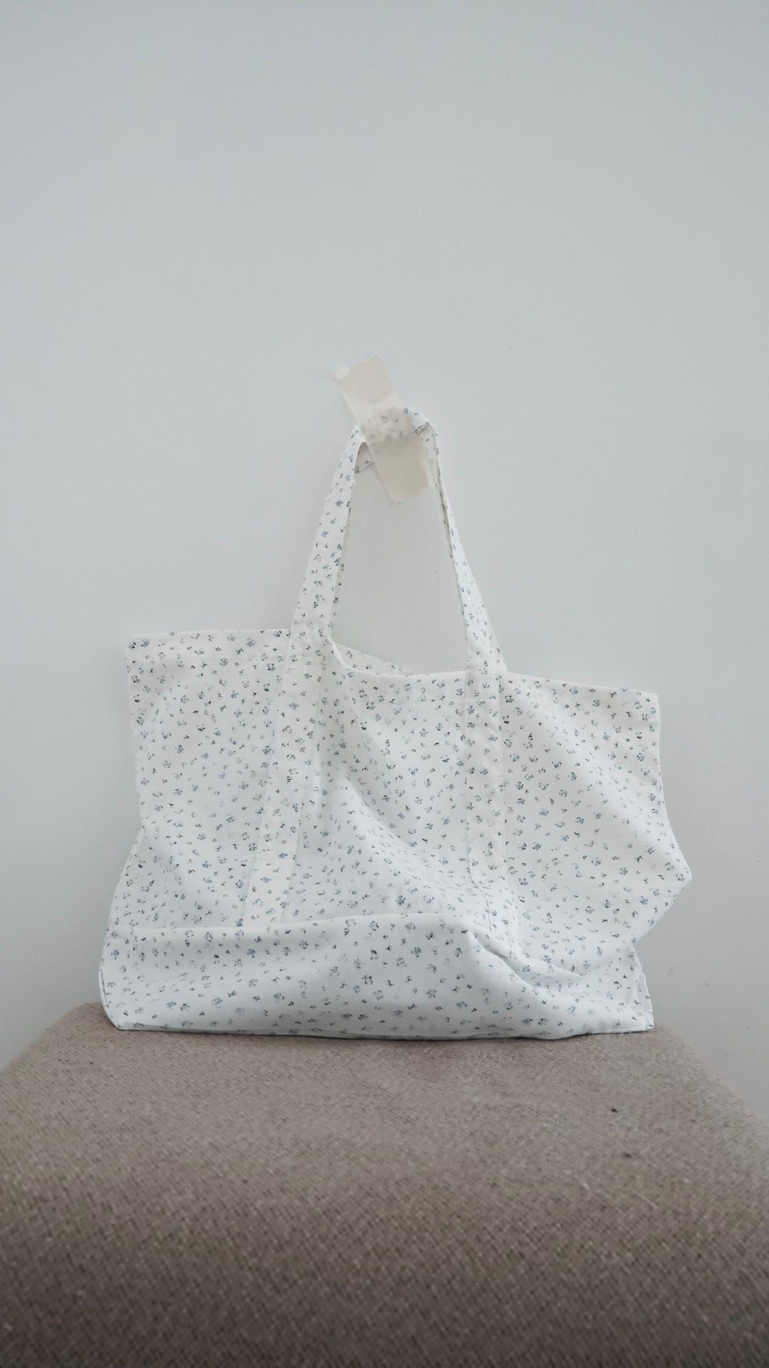 windy tote bag in floral (pre-order)
