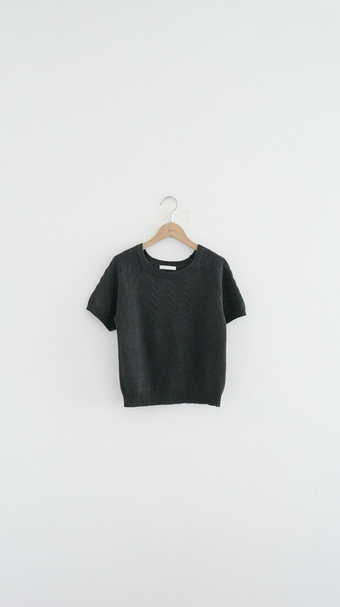 vintage sweater in charcoal (pre-order)