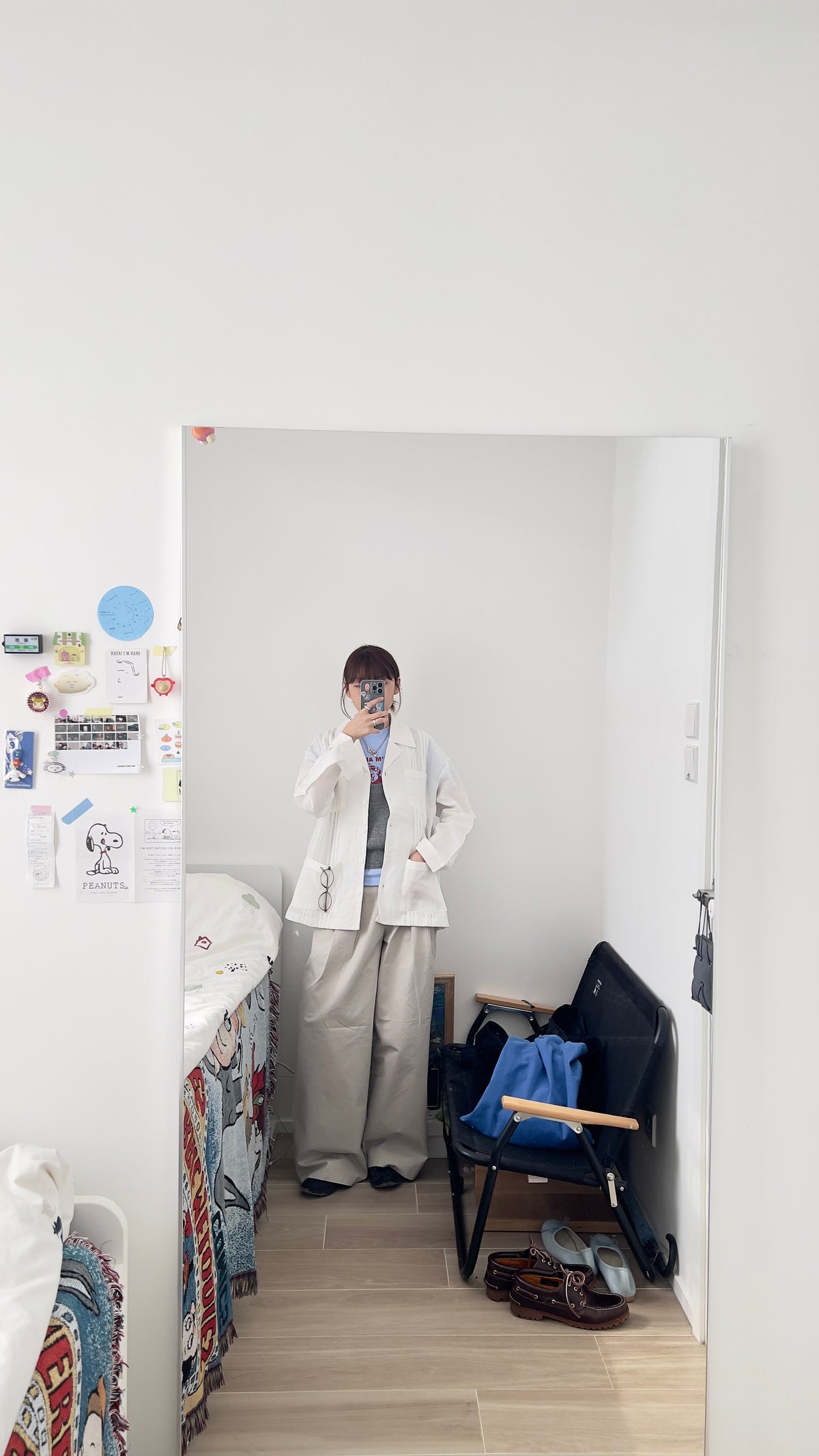 aster tailored linen jacket in white (pre-order)