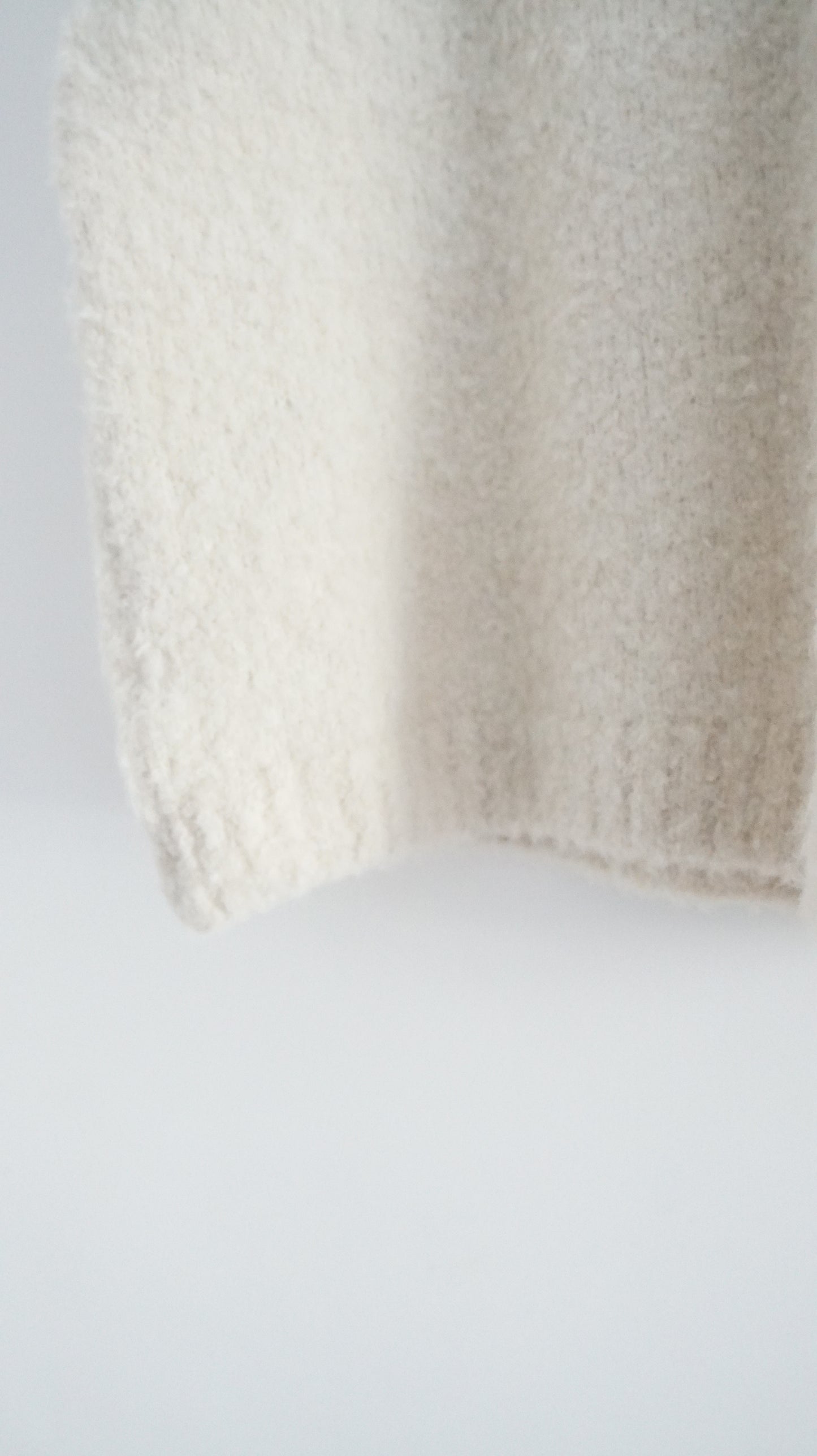 piano sweater in ivory ( pre-order )