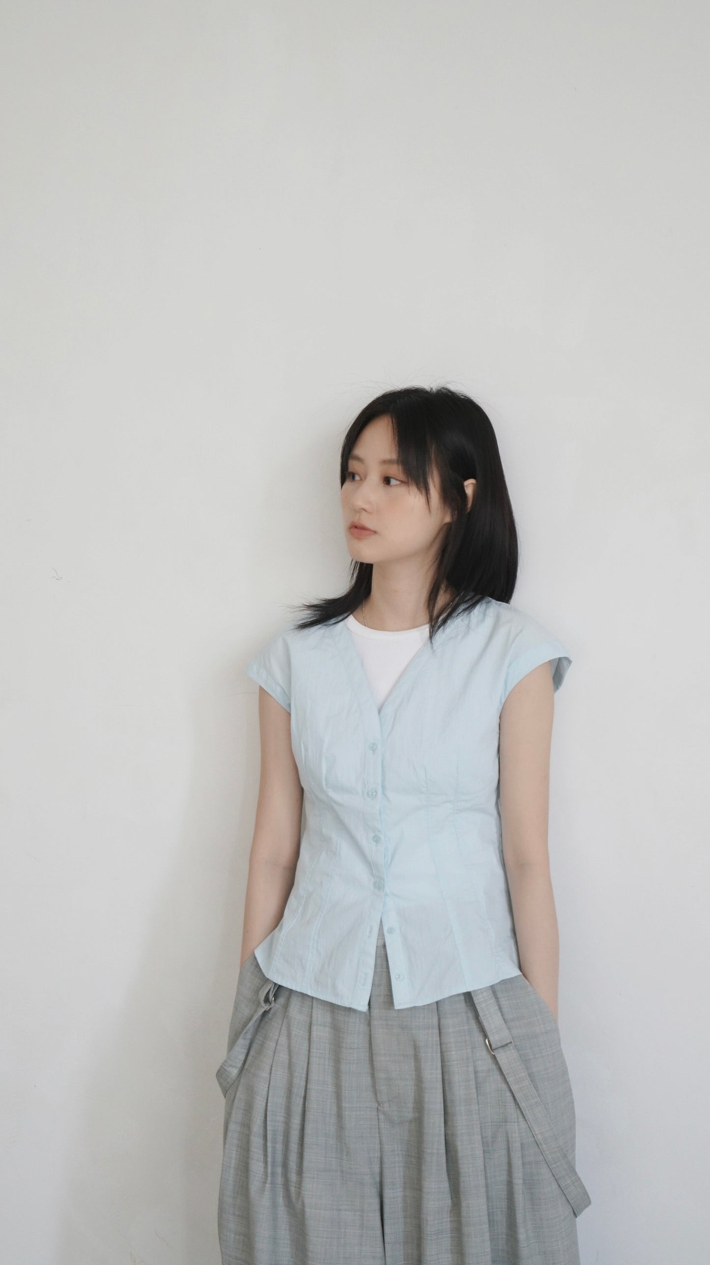 vintage shirt in sora (pre-order)