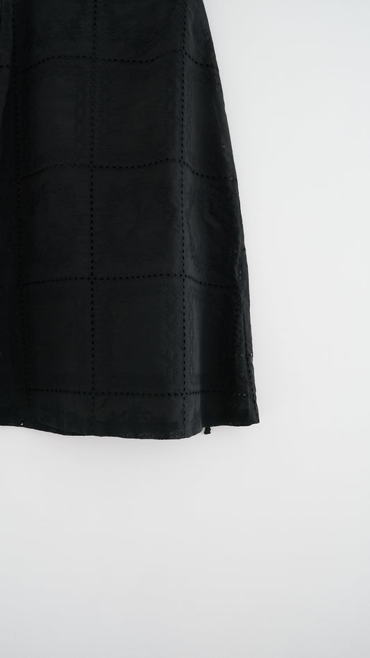 noir french romantic lace skirt in black (pre-order)